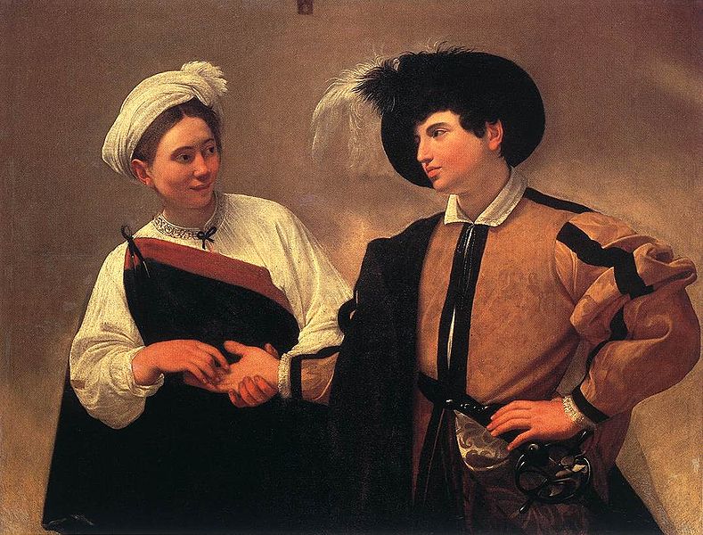  1594 - La indovina, Musei Capitolini, Roma